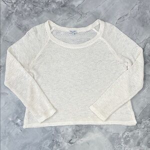 Splendid Cream Knit Sweater